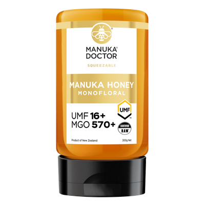 Manuka Doctor 570 MGO Squeezable Manuka Honey 300g - UMF 16+