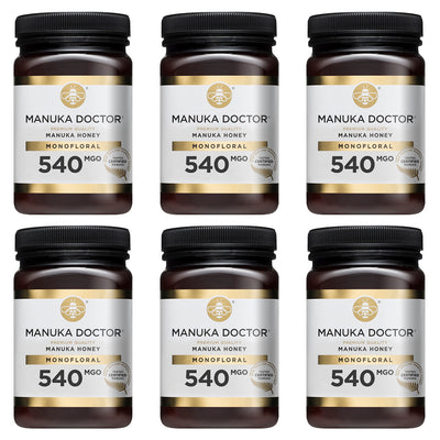 540 MGO Manuka Honey 500g - 6 Pack