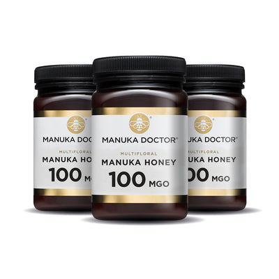 100 MGO Manuka Honey 500g - Trio Pack