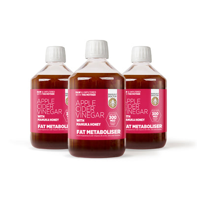 Fat Metaboliser - Apple Cider Vinegar Trio Pack